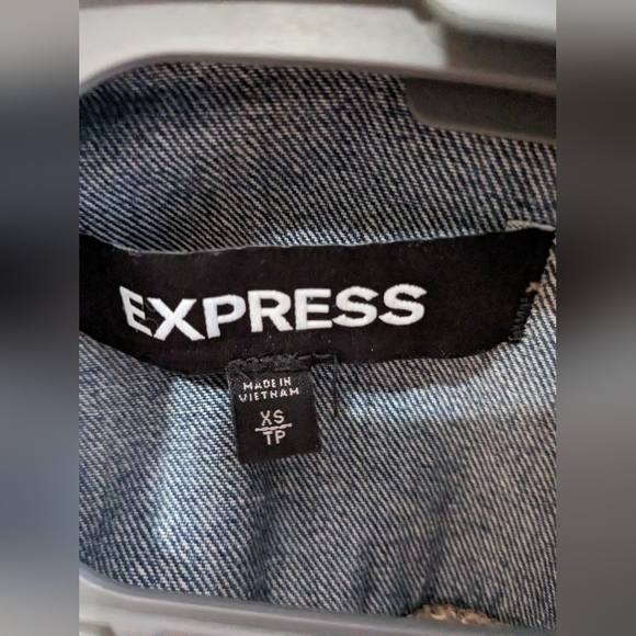 Express XS Denim Jacket - Picture 4 of 5